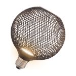 Osram Decor Eben Lamp In Metall Gehäuse LED E27 Globe Matt Schwarz 3.5W 300lm - 827  | Ersatz Für 25W Osram Decor Eben Lamp In Metall Gehäuse LED E27 Globe Matt Schwarz 3.5W 300lm - 827  | Ersatz Für 25W