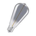 Osram Vintage 1906 LED E27 Special Fadenlampe Klar Edison 2.2W 60lm - 818  | Ersatz Für 15W Osram Vintage 1906 LED E27 Special Fadenlampe Klar Edison 2.2W 60lm - 818  | Ersatz Für 15W