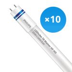 Mehrfachpackung 10x Philips LED Tube T8 MASTER (HF) High Output 20W 3100lm - 840 Kaltweiß | 150cm - Dimmbar - Ersatz für 58W Mehrfachpackung 10x Philips LED Tube T8 MASTER (HF) High Output 20W 3100lm - 840 Kaltweiß | 150cm - Dimmbar - Ersatz für 58W