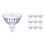 Mehrfachpackung 10x Philips Master Value LED Spot GU5.3 MR16 7.5W 660lm 36D - 940 Kaltweiß | Höchste Farbwiedergabe - Dimmbar - Ersatz für 50W Mehrfachpackung 10x Philips Master Value LED Spot GU5.3 MR16 7.5W 660lm 36D - 940 Kaltweiß | Höchste Farbwiedergabe - Dimmbar - Ersatz für 50W