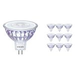 Mehrfachpackung 10x Philips Master Value LED Spot GU5.3 MR16 5.8W 490lm 36D - 940 Kaltweiß | Höchste Farbwiedergabe - Dimmbar - Ersatz für 35W Mehrfachpackung 10x Philips Master Value LED Spot GU5.3 MR16 5.8W 490lm 36D - 940 Kaltweiß | Höchste Farbwiedergabe - Dimmbar - Ersatz für 35W