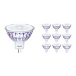 Mehrfachpackung 10x Philips Master LED Spot GU5.3 MR16 5.8W 345lm 36D - 922-927 Dim To Warm | Höchste Farbwiedergabe - Dimmbar - Ersatz Für 35W Mehrfachpackung 10x Philips Master LED Spot GU5.3 MR16 5.8W 345lm 36D - 922-927 Dim To Warm | Höchste Farbwiedergabe - Dimmbar - Ersatz Für 35W