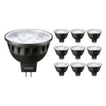 Mehrfachpackung 10x Philips Master LED Spot GU5.3 MR16 7.5W 500lm 36D - 930 Warmweiß | Höchste Farbwiedergabe - Dimmbar - Ersatz für 50W Mehrfachpackung 10x Philips Master LED Spot GU5.3 MR16 7.5W 500lm 36D - 930 Warmweiß | Höchste Farbwiedergabe - Dimmbar - Ersatz für 50W