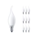 Mehrfachpackung 10x Philips Corepro LED Kerze E14 Gebogen-tip Matt 2.2W 250lm - 822-827 Dim To Warm | Dimmbar - Ersatz Für 25W Mehrfachpackung 10x Philips Corepro LED Kerze E14 Gebogen-tip Matt 2.2W 250lm - 822-827 Dim To Warm | Dimmbar - Ersatz Für 25W