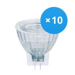 Mehrfachpackung 10x Ledvance Performance LED-Spot Reflektor GU4 MR11 2.8W 184lm 36D - 927  | Höchste Farbwiedergabe - Dimmbar - Ersatz für 20W Mehrfachpackung 10x Ledvance Performance LED-Spot Reflektor GU4 MR11 2.8W 184lm 36D - 927  | Höchste Farbwiedergabe - Dimmbar - Ersatz für 20W