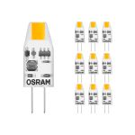 Mehrfachpackung 10x Osram LED Pin Micro Capsule G4 1W 100lm - 827  | Ersatz für 10W Mehrfachpackung 10x Osram LED Pin Micro Capsule G4 1W 100lm - 827  | Ersatz für 10W