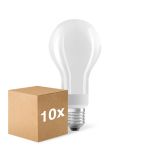 Mehrfachpackung 10x Ledvance Classic LED E27 Birne Fadenlampe Matt 18W 2452lm - 827  | Dimmbar - Ersatz Für 150W Mehrfachpackung 10x Ledvance Classic LED E27 Birne Fadenlampe Matt 18W 2452lm - 827  | Dimmbar - Ersatz Für 150W