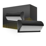 LED Wandleuchte Schwarz 12W 1200lm - 830  | IP54 LED Wandleuchte Schwarz 12W 1200lm - 830  | IP54