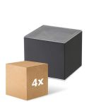 Mehrfachpackung 4x D'Lite Elingen Wandleuchte Solar Schwarz Up & Down - 830  | IP54 - Bewegungssensor Mehrfachpackung 4x D'Lite Elingen Wandleuchte Solar Schwarz Up & Down - 830  | IP54 - Bewegungssensor