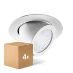 Mehrfachpackung 4x LED Deckenstrahler Weiß 35W 3100lm 36D - 940  | 168mm - Höchste Farbwiedergabe Mehrfachpackung 4x LED Deckenstrahler Weiß 35W 3100lm 36D - 940  | 168mm - Höchste Farbwiedergabe