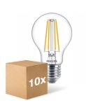 Mehrfachpackung 10x Philips Corepro LED Glühbirne E27 Birne Klar 8.5W 1055lm - 827  | Ersatz Für 75W Mehrfachpackung 10x Philips Corepro LED Glühbirne E27 Birne Klar 8.5W 1055lm - 827  | Ersatz Für 75W