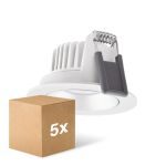 Mehrfachpackung 5x Ledvance LED  SPOT ADJUST Aluminium  8W 680lm 36D - 930  | Ausschnitt 68mm - IP20 - Höchste Farbwiedergabe -  Dimmbar Mehrfachpackung 5x Ledvance LED  SPOT ADJUST Aluminium  8W 680lm 36D - 930  | Ausschnitt 68mm - IP20 - Höchste Farbwiedergabe -  Dimmbar