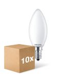 Mehrfachpackung 10x Philips Corepro LED Kerze E14 Matt 6.5W 806lm - 840  | Ersatz Für 60W Mehrfachpackung 10x Philips Corepro LED Kerze E14 Matt 6.5W 806lm - 840  | Ersatz Für 60W