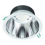 Philips LED Deckenstrahler Coreline DN142B Aluminium Weiß 11W 1200lm 60D - 830  | Ausschnitt 155mm - IP20 - UGR<19 Philips LED Deckenstrahler Coreline DN142B Aluminium Weiß 11W 1200lm 60D - 830  | Ausschnitt 155mm - IP20 - UGR<19