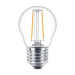 Philips Corepro LED Lustre E27 Kugel Fadenlampe Klar 2W 250lm - 827 Extra Warmweiß | Ersatz für 25W Philips Corepro LED Lustre E27 Kugel Fadenlampe Klar 2W 250lm - 827 Extra Warmweiß | Ersatz für 25W
