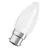 Osram Parathom Classic LED B22d Kerze Fadenlampe Matt 4.8W 470lm - 827  | Dimmbar - Ersatz Für 40W