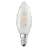 Ledvance Classic LED E14 Kerze Fadenlampe Matt 3.4W 470lm - 940 Cool white | Höchste Farbwiedergabe - Dimmbar - Ersatz für 40W