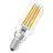 Osram LED Special E14 Tubular Glühbirne T26 Fadenlampe Klar 4.8W 470lm - 827  | Dimmbar - Ersatz Für 40W