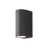 D'Lite Up & Down Wandleuchte Vossem Aluminium Schwarz | Geeignet Für  2x GU10