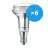 Mehrfachpackung 6x Philips Corepro LEDspot E14 R50 1.4W 105lm 36D - 827  | Ersatz für 25W