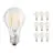 Mehrfachpackung 10x Ledvance CLASSIC LED E27 Birne Fadenlampe Klar 7.5W 1055lm - 827 | Dimmbar - Ersatz für 75W