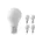 Mehrfachpackung 5x Calex Smart Tuya Wifi E27 Birne 7W 806lm - 822-840 Abstimmbares Weiß | Dimmbar - Ersatz für 60W