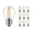 Mehrfachpackung 10x Philips Corepro LEDluster E27 Kugel Fadenlampe Klar 4.3W 470lm - 827  | Ersatz für 40W