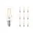 Mehrfachpackung 10x Philips Corepro LEDluster E14 Kugel Fadenlampe Klar 2W 250lm - 827  | Ersatz für 25W