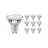 Mehrfachpackung 10x Philips MASTER Value LEDspot GU10 PAR16 3.7W 270lm 36D - 922-927 Dim To Warm | Höchste Farbwiedergabe - Dimmbar - Ersatz Für 35W