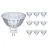 Mehrfachpackung 10x Philips Corepro LEDspot GU5.3 MR16 4.4W 390lm 36D - 840  | Ersatz für 35W