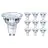Mehrfachpackung 10x Philips Corepro LEDspot GU10 PAR16 4.9W 460lm 36D - 830  | Ersatz für 65W