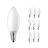 Mehrfachpackung 10x Philips Corepro LEDcandle E14 Matt 4.3W 470lm - 827  | Ersatz für 40W
