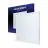 Budgetlight LED Panel Delta Pro V4 Aluminium/Metall Weiß 29W 3700lm - 830 Warmweiß | 62x62cm - UGR < 19
