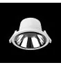 LED Deckenstrahler V2.0 25W 2960lm 60D - 830/840 CCT | 220mm - Ausschnitt 200mm - Aluminium Reflektor - Dali Dimmbar