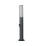 Ledvance Smart+ Wifi Boden Lamp 60cm Flare Dunkel Grau außen 7.5W 320lm - 830  | RGBW - Dimmbar