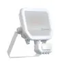 Ledvance Led-Scheinwerfer Aluminium Weiß 17W 2400lm 100D - 840  | IP65 - Bewegungs- Und Lichtsensor - Symmetrisch