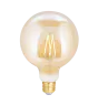 WIZ Smart Wifi E27 Globe Fadenlampe Messing 125mm 6.5W 720lm - 820-845 Abstimmbares Weiß | Dimmbar - Ersatz für 50W