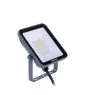 Philips LED-Scheinwerfer Ledinaire BVP164 Grau 20W 2200lm 110D - 830  | IP65 Symmetrisch