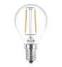Philips Corepro LEDluster E14 Kugel Fadenlampe Klar 2W 250lm - 827  | Ersatz für 25W