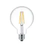 Philips MASTER Value LEDglobe E27 120mm Fadenlampe Klar 5.9W 806lm - 927  | Höchste Farbwiedergabe - Ersatz für 60W