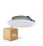 Mehrfachpackung 6x LED Deckenstrahler Pan 12W 960lm 840  | 121mm - Ausschnitt 100mm