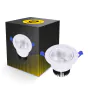 LED Deckenstrahler Rund schwenkbar 12W 960lm 60D - 930  | 110mm - Ausschnitt 90mm - UGR <19