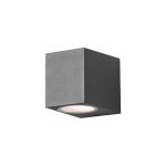 D'Lite Wandleuchte Vrebos Aluminium Schwarz | Geeignet Für  1x GU10