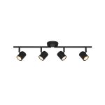 D'Lite Spot Trop Metall Sandig Schwarz| Geeignet Für 4x GU10