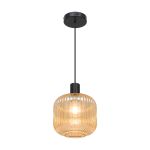 D'Lite Pendelleuchte Leffinge Messing Glas | Geeignet Für  1x E27