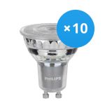 Mehrfachpackung 10x Philips MASTER Value LEDspot GU10 PAR16 6.2W 575lm 36D - 940  | Höchste Farbwiedergabe - Dimmbar - Ersatz für 80W