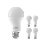 Mehrfachpackung 5x Calex Smart Tuya Wifi E27 Birne 9W 806lm - 822-840 Abstimmbares Weiß | Dimmbar - Ersatz für 60W