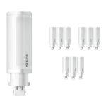 Mehrfachpackung 10x Philips Corepro PL-C LED 4.5W 500lm - 840  | Ersatz für 13W