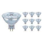 Mehrfachpackung 10x Ledvance Performance LED-Spot Reflektor GU5.3 MR16 6.5W 621lm 36D - 827  | Ersatz für 50W
