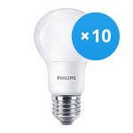 Mehrfachpackung 10x Philips Corepro LEDbulb E27 Birne Matt 5W 470lm - 930  | Höchste Farbwiedergabe - Ersatz für 40W